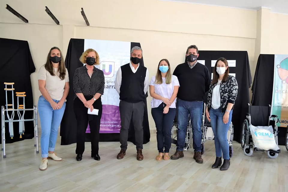 Inauguraron el Banco de  Ayudas Técnicas municipal  en Urdinarrain