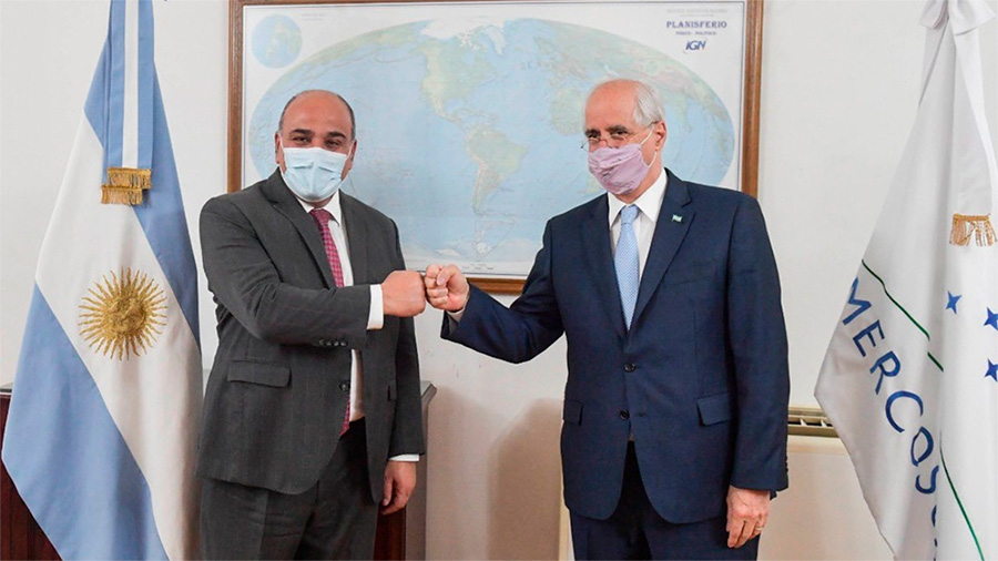 Manzur recibió a Taiana para analizar las prioridades del Ministerio de Defensa