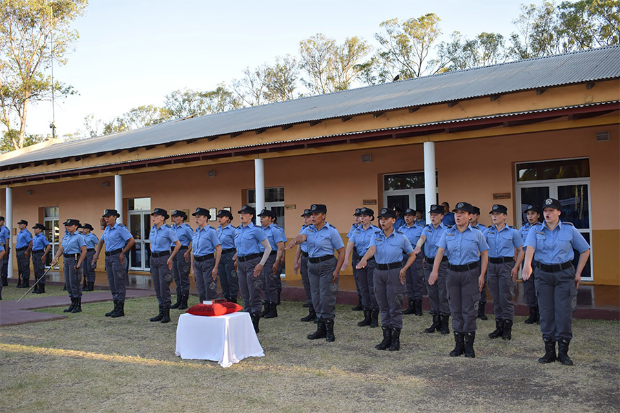 Egresó la XV Promoción de Agentes Penitenciarios