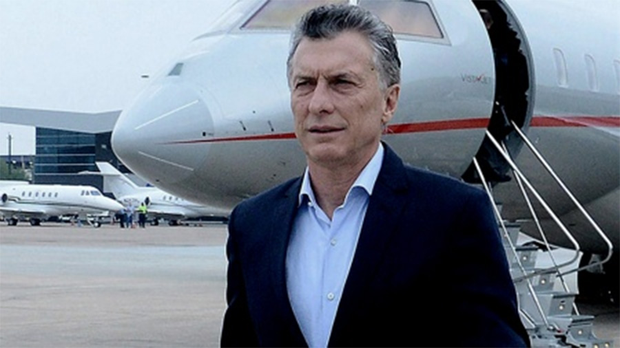 Ara San Juan: Mauricio  Macri viajó al exterior