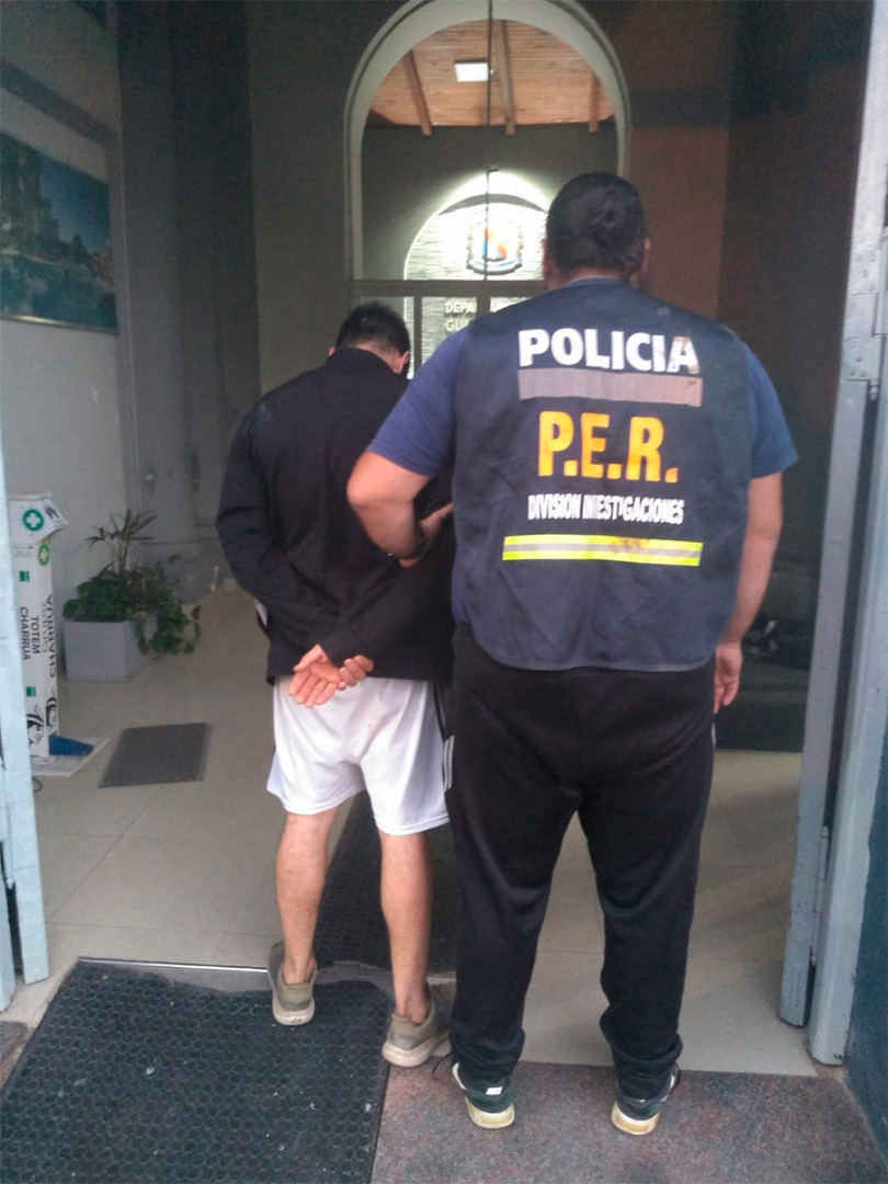 Dos detenidos: uno con pedido  de captura y otro en flagrancia