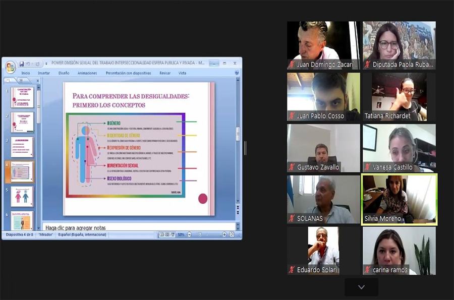 La Cámara de Diputados cumplió con la capacitación de la Ley Micaela