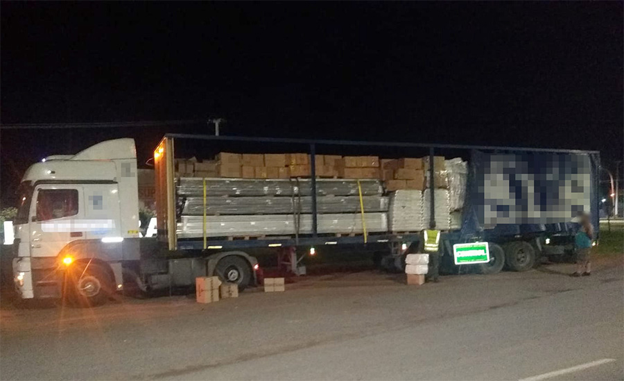 Gendarmería incautó en seis días 42 toneladas de hidróxido de sodio