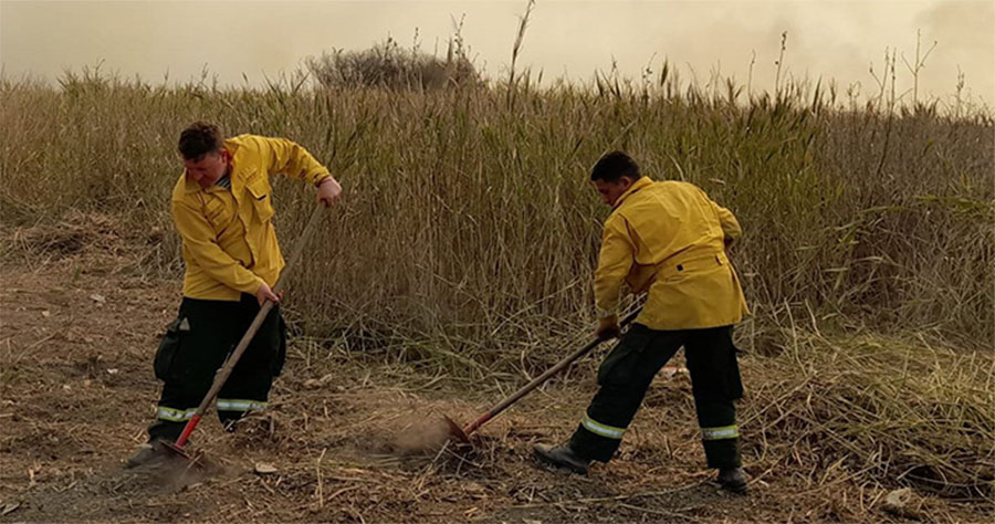 Bomberos reciben asistencia  por unos 14 millones de pesos