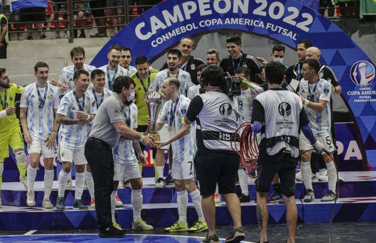 Argentina gritó campeón de la Copa América de Futsal en Paraguay