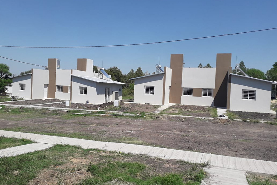 IAPV: en diez localidades se construyen 130 viviendas con fondos provinciales