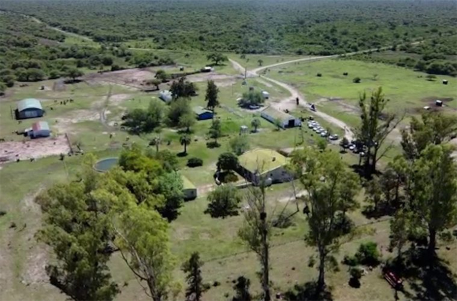 La vicegobernadora sobrevoló el futuro Parque Nacional Selva de Montiel