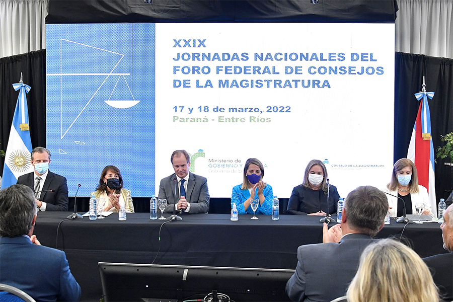 Bordet habló de los jueces, la elección y la garantía de derechos