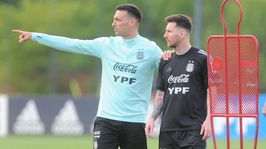 Scaloni define los 33 convocados para las últimas  fechas de Eliminatorias con el regreso de Messi