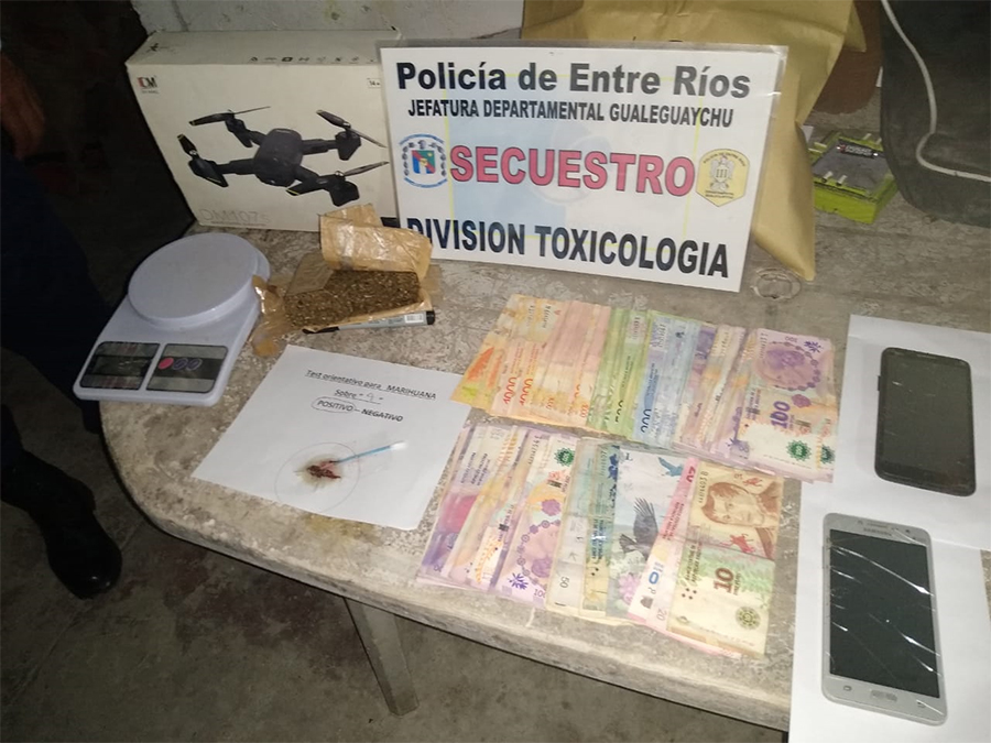 Tres detenidos por narcotráfico