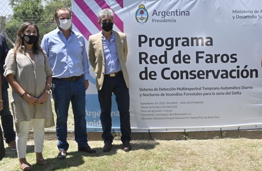 Faros de conservación: una solución para proteger el delta del río Paraná