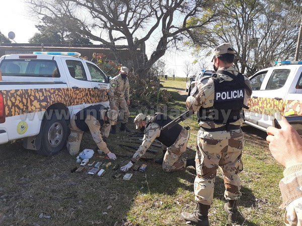 Policía Rural realizó un procedimiento por caza ilegal