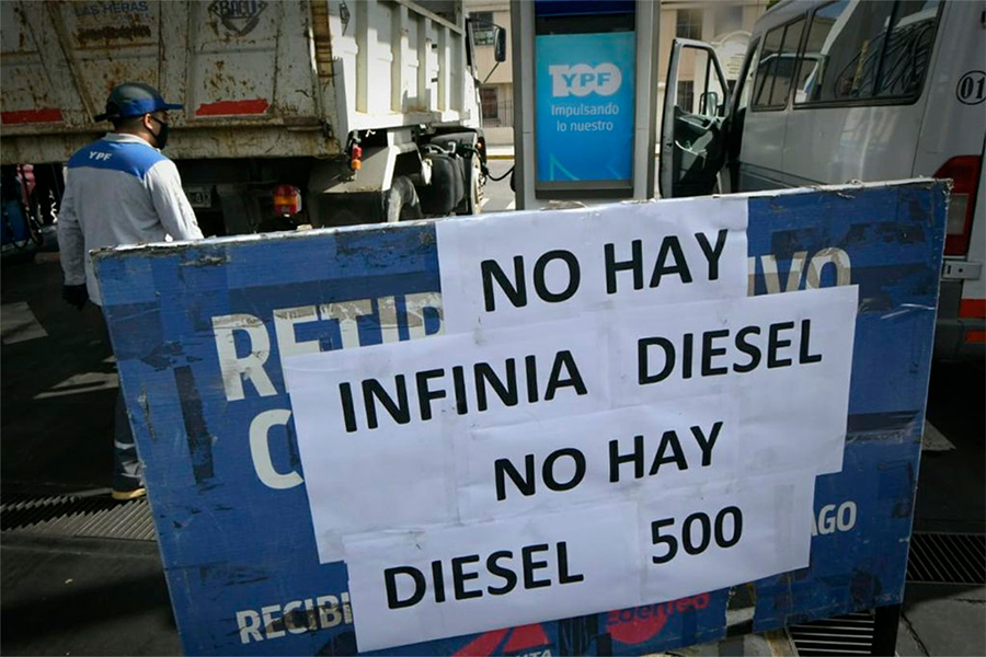 Para la Federación Agraria la falta de gasoil es especulación