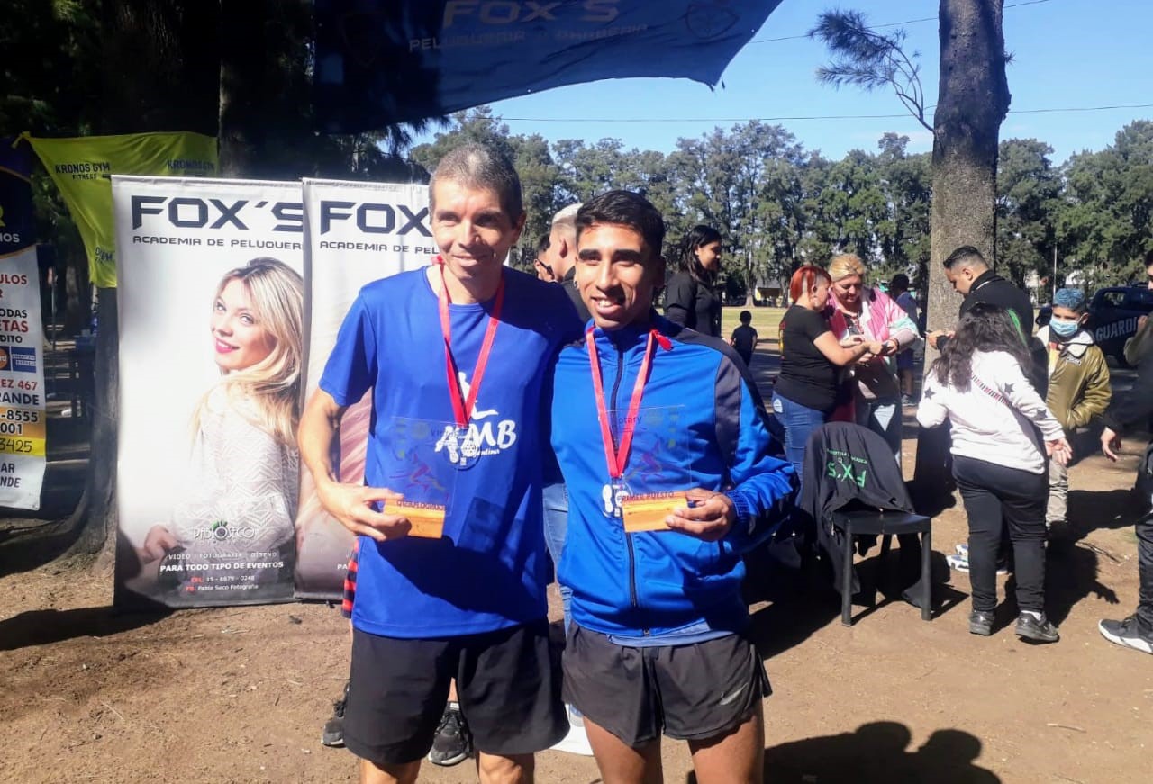 Billén cumplió una buena labor en una  nueva edición de "Monte Grande - Corre 2022"