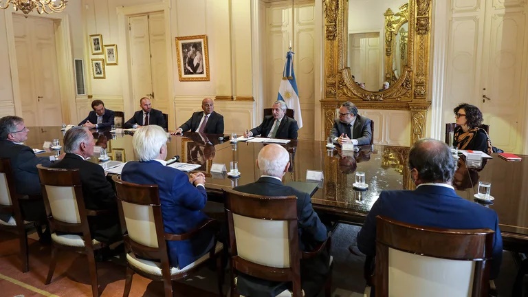 La UIA se reunió con Alberto Fernández: Funes de Rioja pidió que no se creen nuevos impuestos
