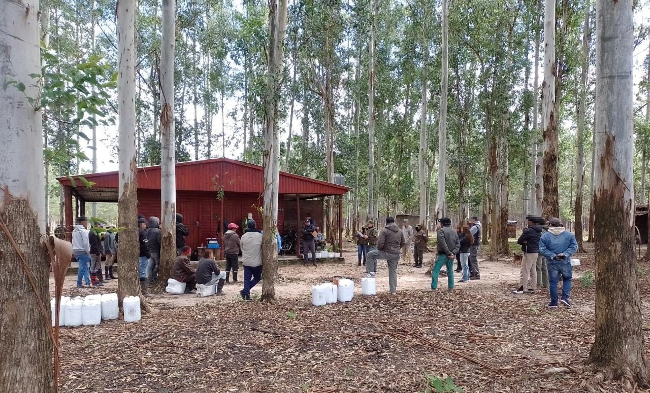 Gendarmería rescata a víctimas de explotación laboral