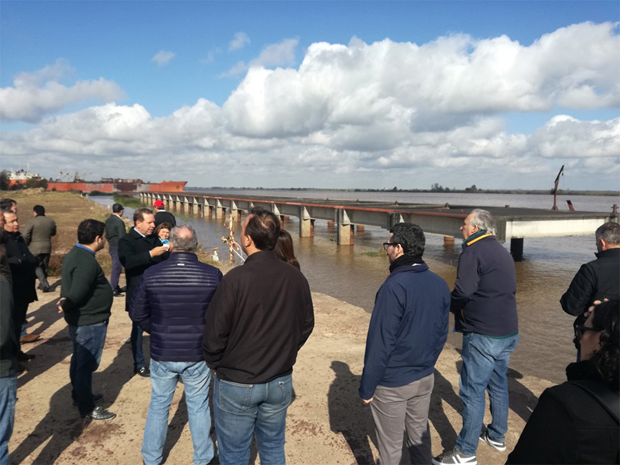 Interés por instalar la Zona Franca del Paraguay en el Puerto Ibicuy
