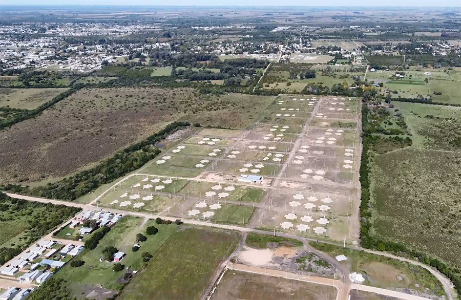 Las Ramas 210 Viviendas: tras las gestiones de Piaggio ya ingresaron 177 millones de pesos