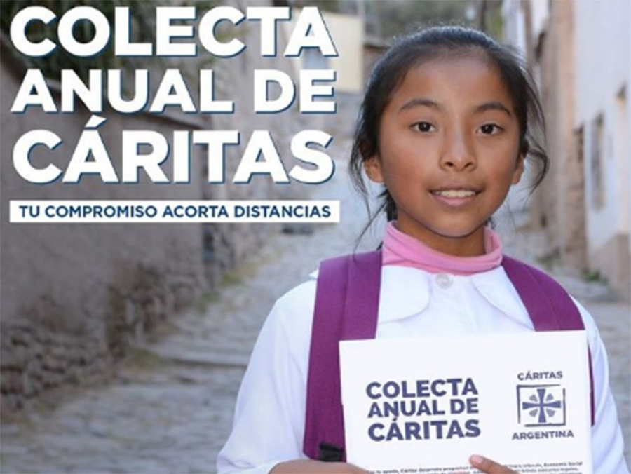 Cáritas pidió medidas urgentes contra la  pobreza en el inicio de su colecta anual