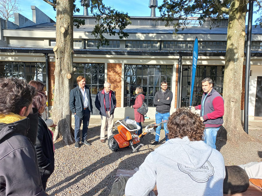 Municipios Saludables: entregaron herramientas para los Parque Huerta