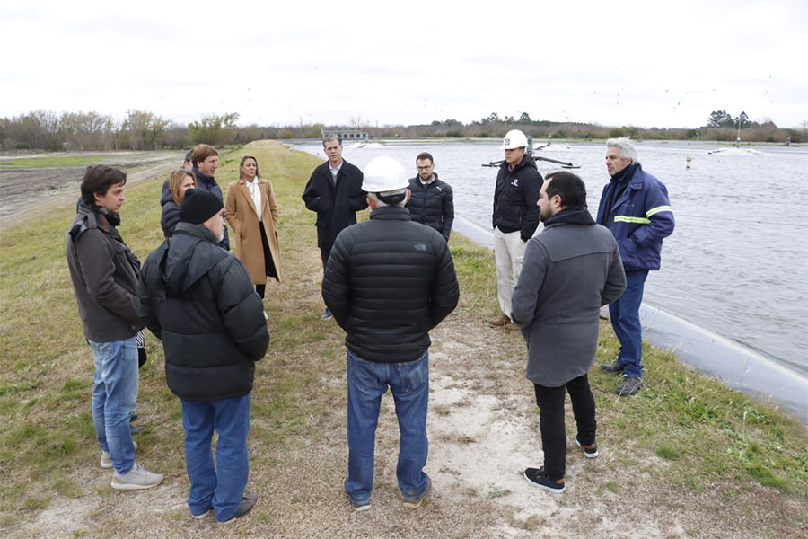 Se informó sobre los avances de los trabajos de ampliación de la  planta de tratamiento de efluentes