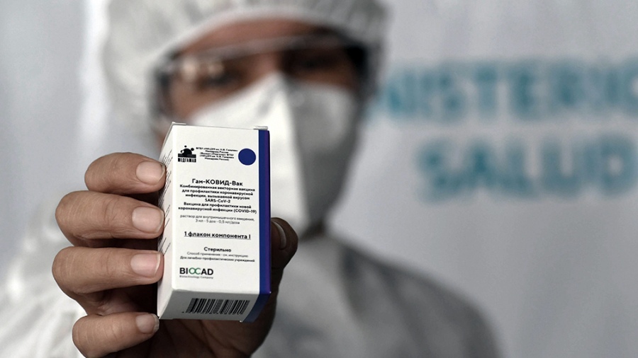 Se recibieron más de un millón de dosis de la vacuna Sputnik V formuladas localmente