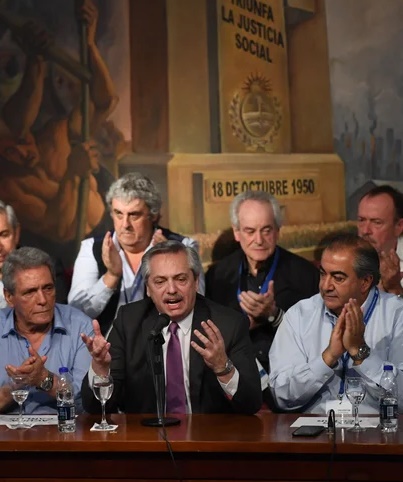 Alberto Fernández estará el viernes en la CGT