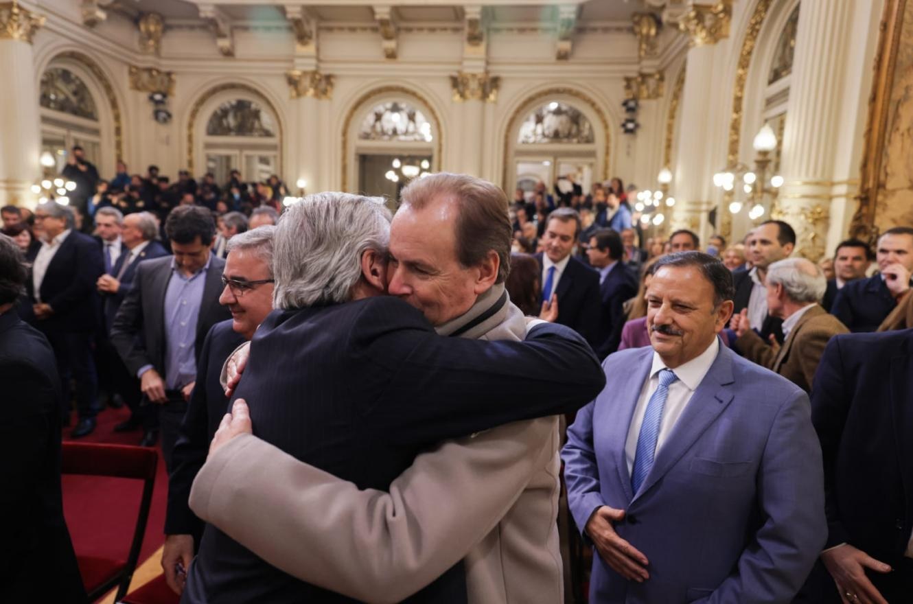 Bordet participó del acto de jura  de  Batakis como ministra de Economía