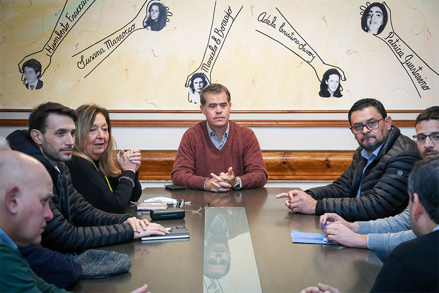 El intendente y la Cámara de Empresarios buscan conformar una agenda en común