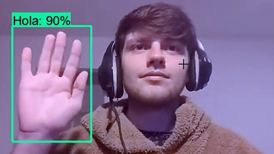 Un estudiante busca desarrollar un traductor de Lengua de Señas Argentina en tiempo real