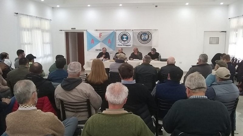 Guía y Martiarena fueron ratificados al frente de la Federación Agraria Entre Ríos