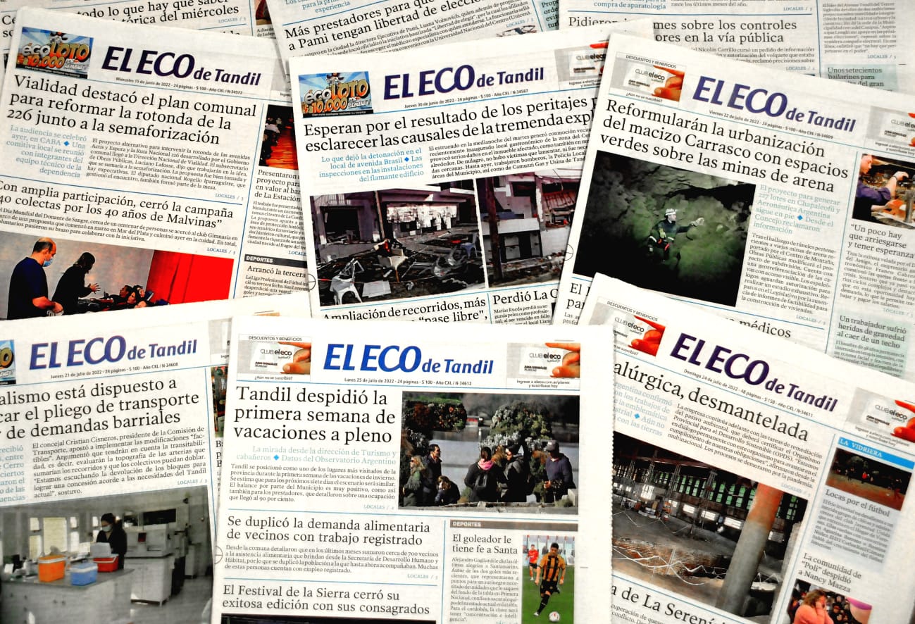 El Eco de Tandil cumple 140 años