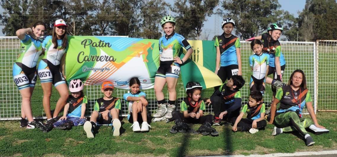 Buena labor cumplió Sarmiento en el Provincial de patín carrera
