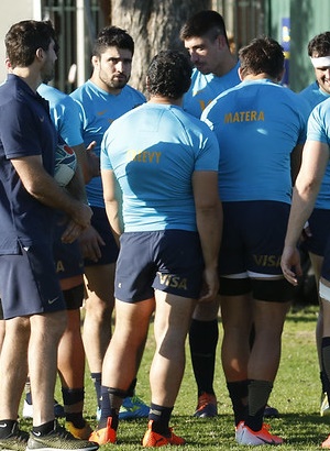 Rugby: Los Pumas siguen entrenando