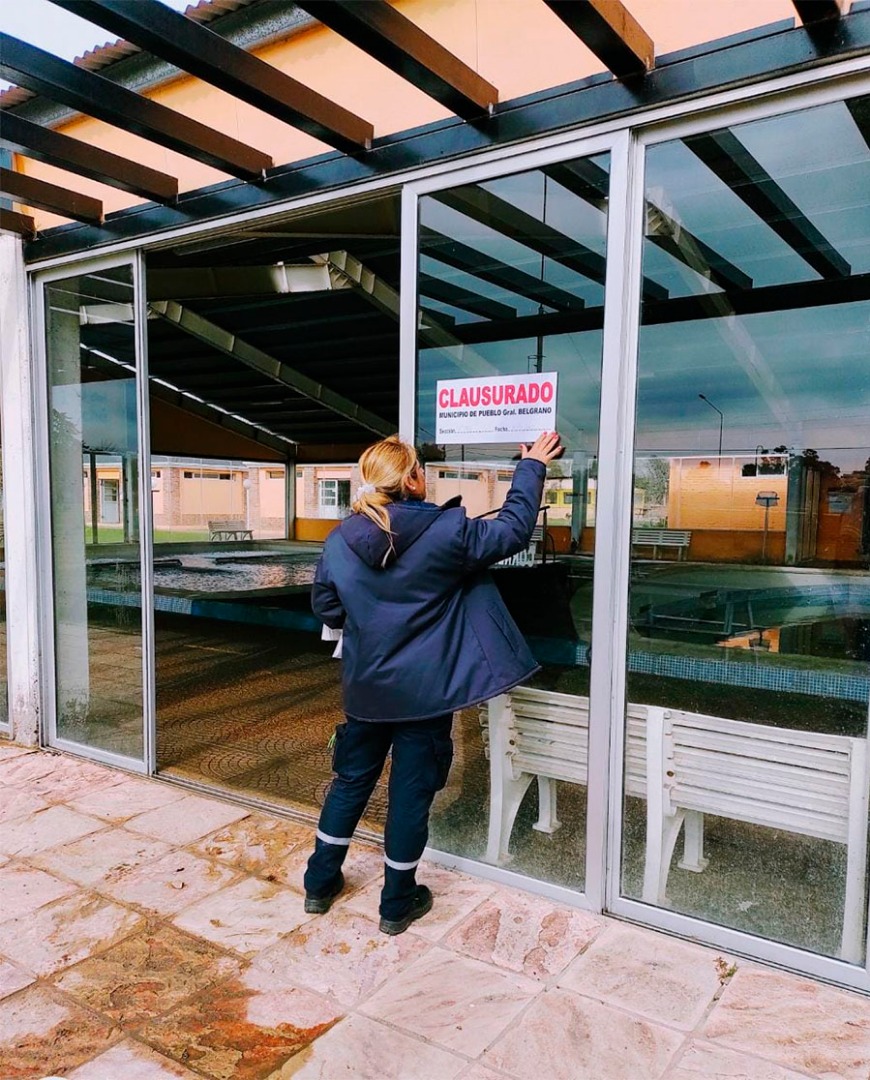 La Municipalidad de Pueblo Belgrano  clausuró las Termas del Gualeguaychú