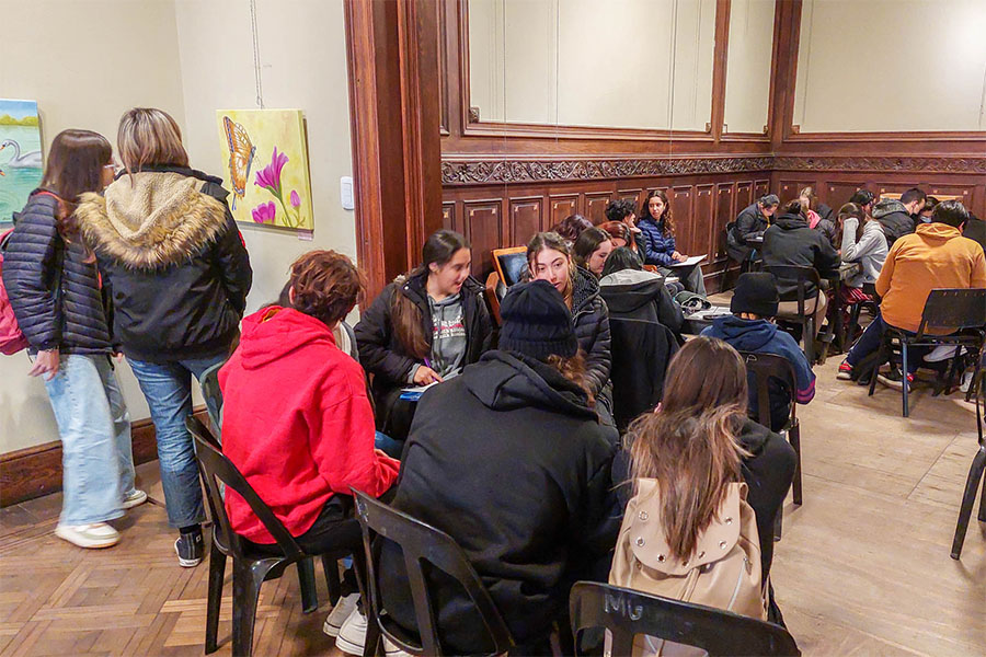 Continua las actividades en el marco del programa municipal Guale Joven