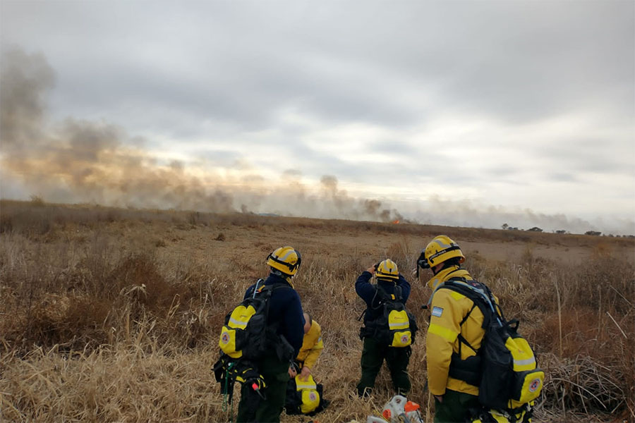 Bordet adelantó que enviará a la Justicia el catastro de los incendios en el Delta