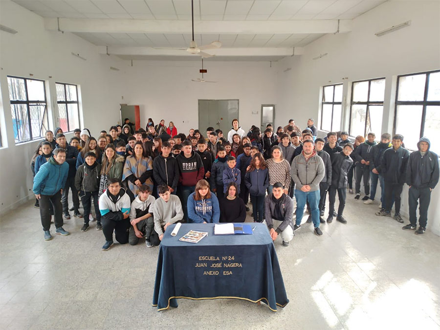 Los alumnos de la Escuela “Nágera”  conformaron su Centro de Estudiantes
