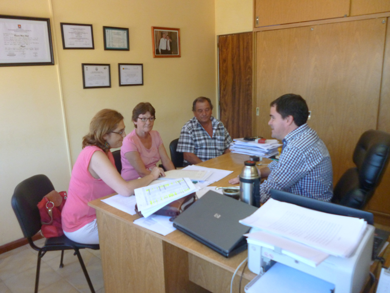 El municipio de Larroque firmó nuevas escrituras