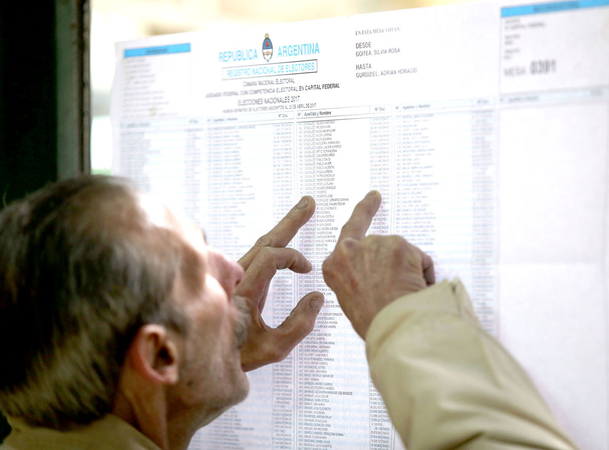 Elecciones 2017:  los resultados  por departamento