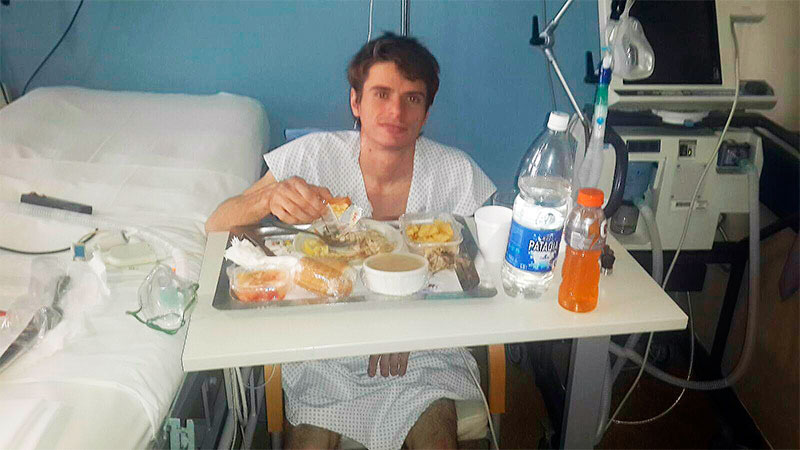 Nicolás Bernhardt está en emergencia nacional: necesita un trasplante bipulmonar