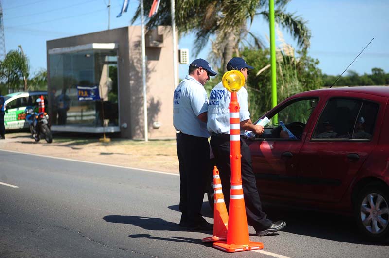 Comenzaron los controles de tránsito en Pueblo General Belgrano