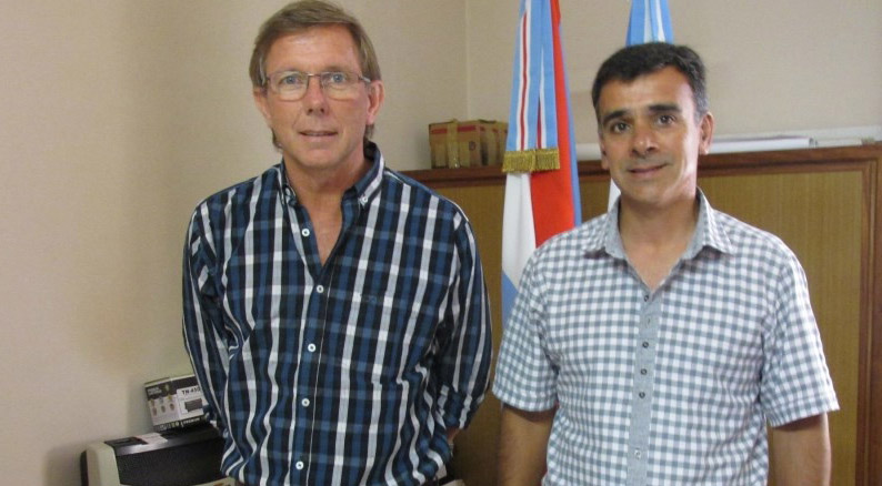 Bahillo se reunió con intendentes  de Aldea San  Antonio y Gilbert