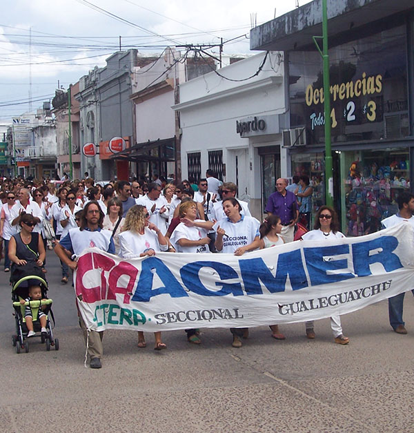 Docentes de toda la provincia se reúnen hoy en Urdinarrain 