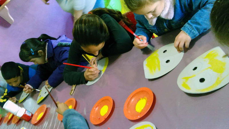 Urdinarrain: Comenzaron las  vacaciones en “La Juegoteca “