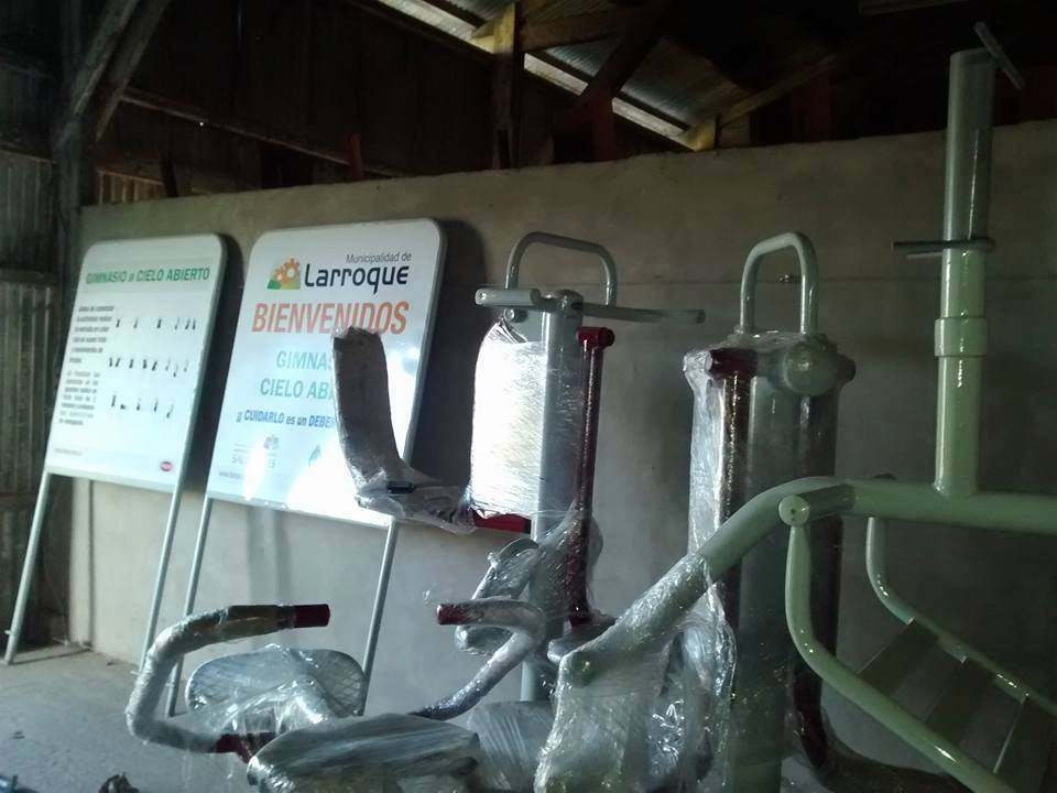  El Municipio de Larroque recibió una nueva pista de salud