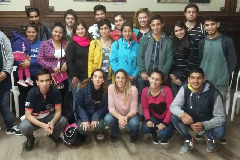 Un grupo de jóvenes comenzó a realizar el  Curso de Introducción al Trabajo 2018