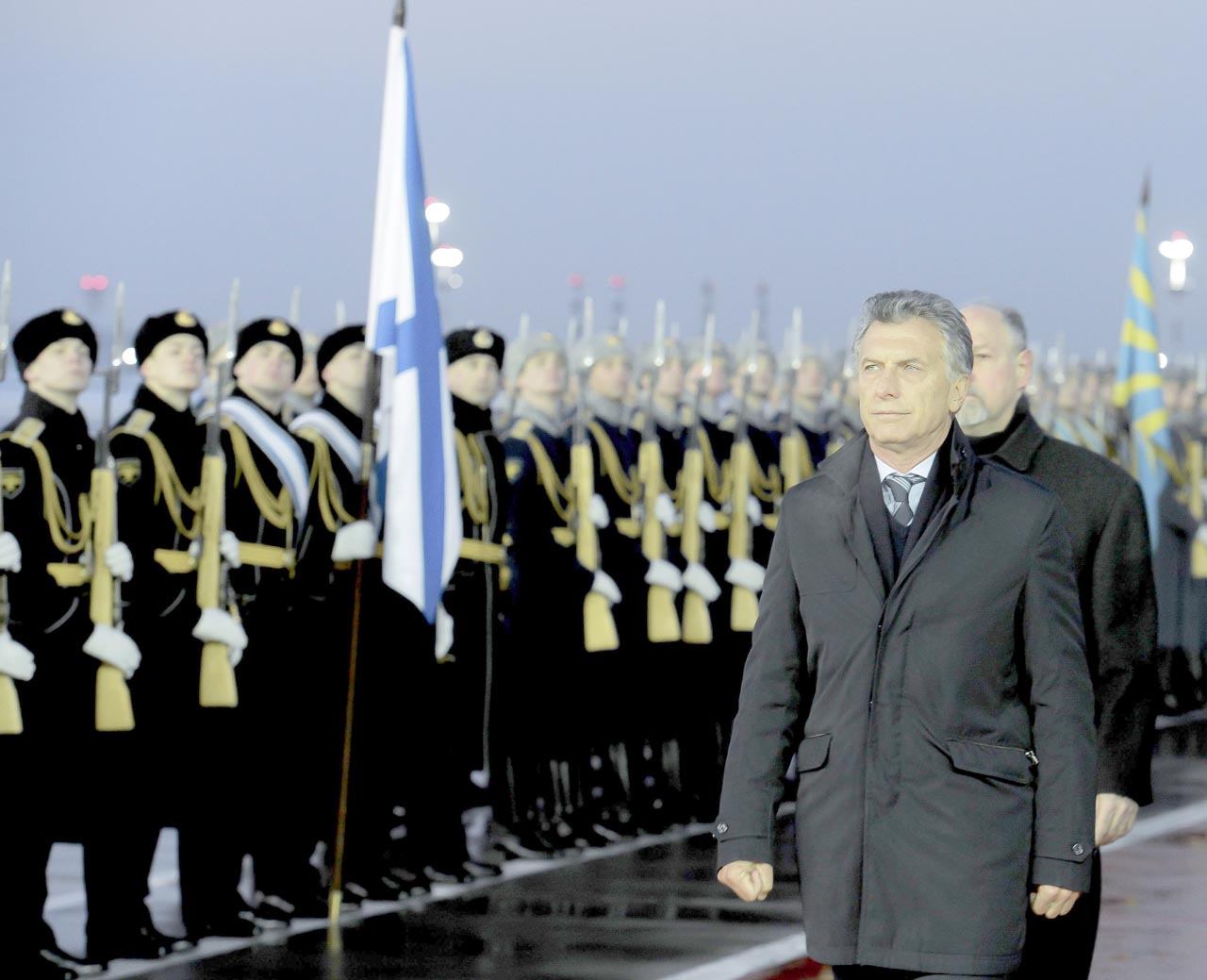 El presidente Macri llegó a Rusia 