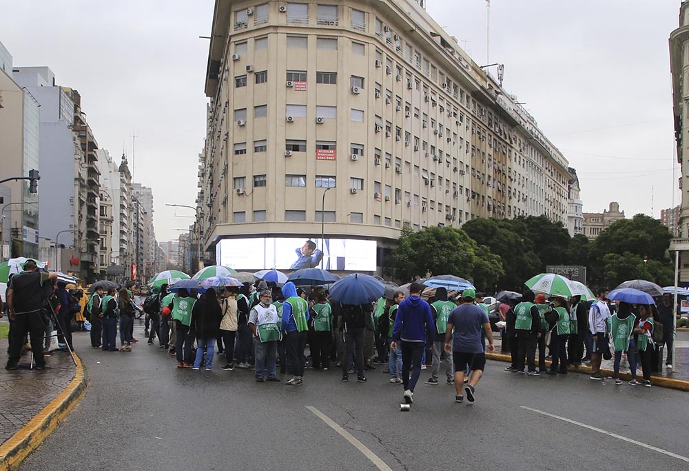 Jornada de paros en la ciudad de Buenos Aires