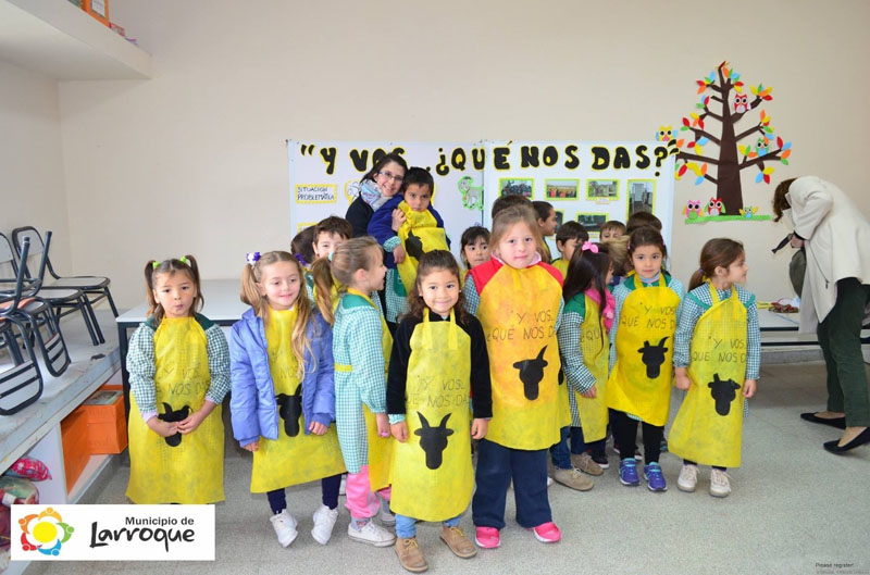 El Nivel Inicial de Larroque expuso en la Feria de Ciencias
